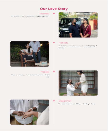 Marriage Invitation Website